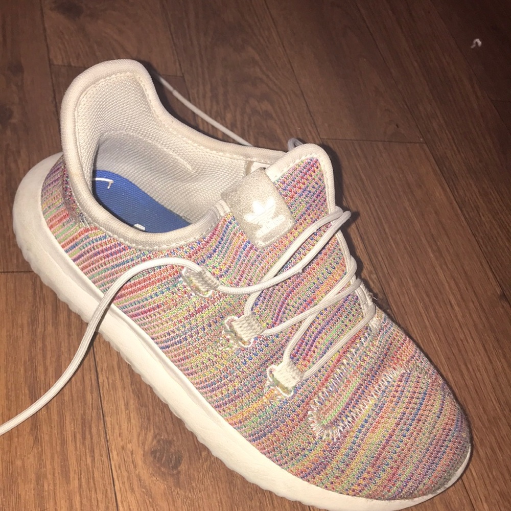 Colorful Adidas Shoes 🍃